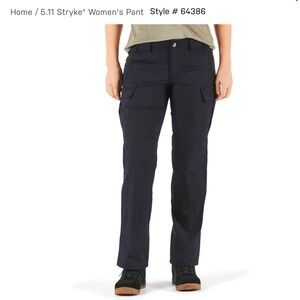 Women’s Dark Navy SIZE 6 REG 5.11 Stryke Pants